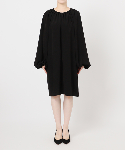 Volume Sleeve ミニドレス（ワンピース）｜Deuxieme Classe