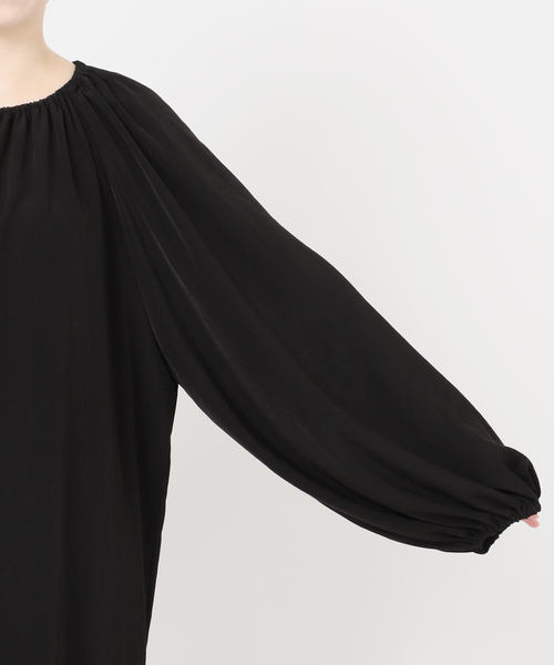 Volume Sleeve ミニドレス（ワンピース）｜Deuxieme Classe