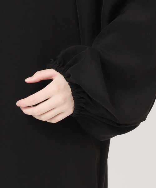 Volume Sleeve ミニドレス（ワンピース）｜Deuxieme Classe