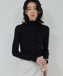 GALLARDAGALANTE | 【比留川游さんコラボ】ハイネックリブカーディガン(ニット/セーター)