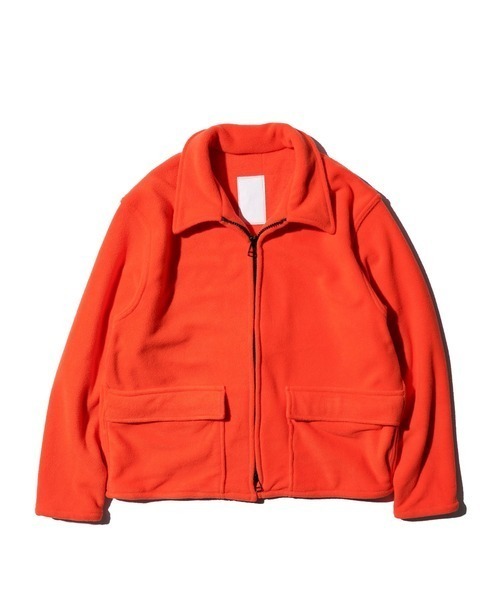 made in standard (メイドインスタンダード)の「MADE IN STANDARD メイドインスタンダード / ACTIVE ZIP-UP SHORT JACKET(ミリタリージャケット・メンズ・ブラック/オレンジ・MEDIUM/LARGE)」の2枚目の写真