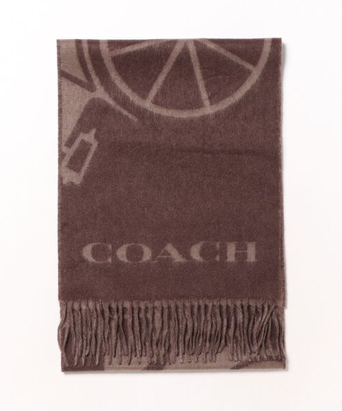 COACH（コーチ）の「ホース アンド キャリッジ カシミヤ マフラー