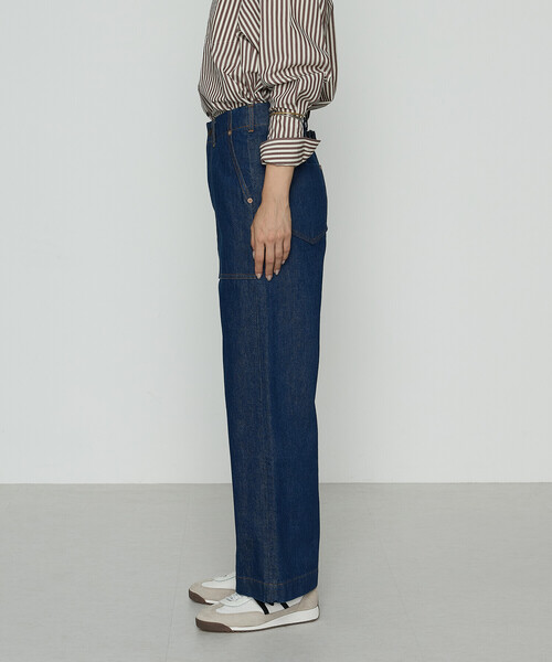 COMME CA Wardrobe（コムサワードローブ）の「12.5oz デニム パンツ（デニムパンツ・レディース・ネイビー/ブラック・9号/11号/7号）」の9枚目の写真