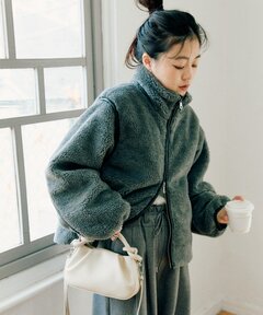 Sliver Zip Blouzon（ブルゾン）｜anuke（アンヌーク）のファッション