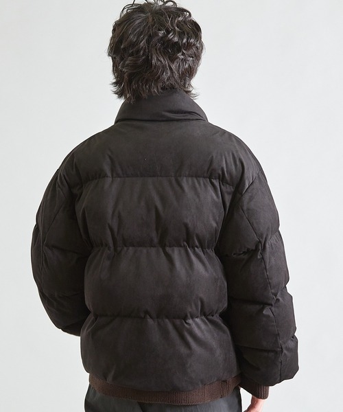 UNION STATION(ユニオンステーション)の「ビーガンスウェード中綿ブルゾン(ブルゾン・メンズ・ベージュ/ブラック/ブルー・M/L)」の15枚目の写真