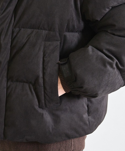 UNION STATION(ユニオンステーション)の「ビーガンスウェード中綿ブルゾン(ブルゾン・メンズ・ベージュ/ブラック/ブルー・M/L)」の18枚目の写真