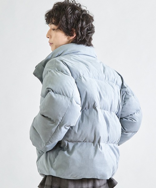 UNION STATION(ユニオンステーション)の「ビーガンスウェード中綿ブルゾン(ブルゾン・メンズ・ベージュ/ブラック/ブルー・M/L)」の9枚目の写真