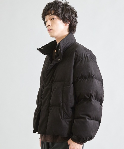 UNION STATION(ユニオンステーション)の「ビーガンスウェード中綿ブルゾン(ブルゾン・メンズ・ベージュ/ブラック/ブルー・M/L)」の13枚目の写真