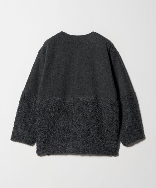 CITEN（シテン）の「＜CITEN＞ボア切り替えライトブルゾン（その他アウター・レディース・オフホワイト/ダークグレー・S/M）」の11枚目の写真