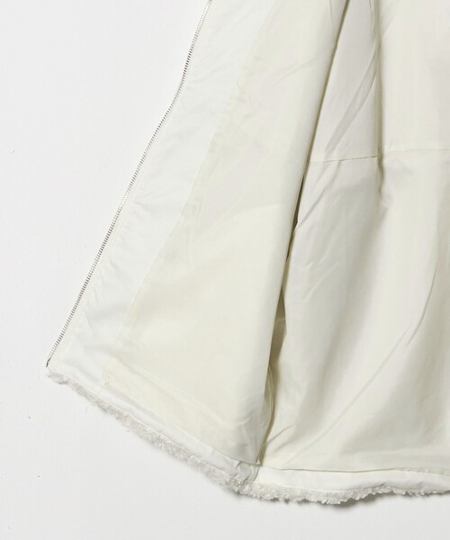 CITEN（シテン）の「＜CITEN＞ボア切り替えライトブルゾン（その他アウター・レディース・オフホワイト/ダークグレー・S/M）」の21枚目の写真