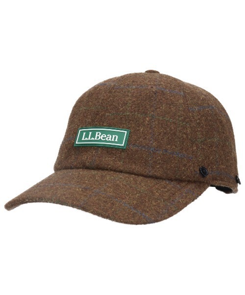 L.L.Bean(エルエルビーン)の「ツイード・デタッチャブル・フラップ・キャップ(キャップ・メンズ・ブラウン/グリーン・LARGE)」の13枚目の写真