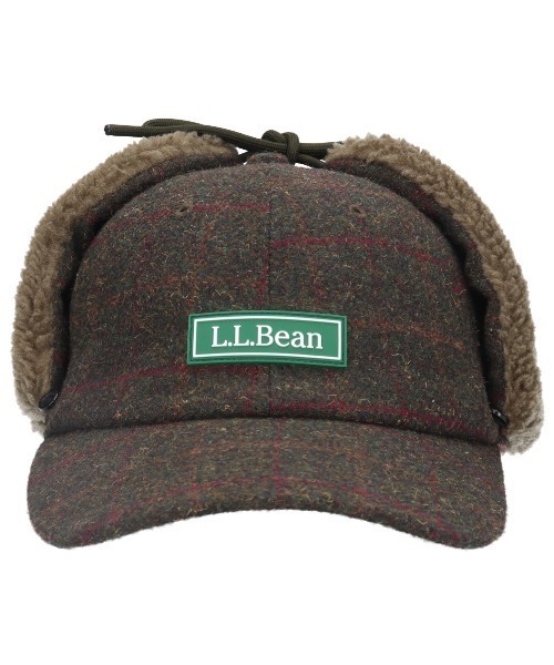 L.L.Bean(エルエルビーン)の「ツイード・デタッチャブル・フラップ・キャップ(キャップ・メンズ・ブラウン/グリーン・LARGE)」の19枚目の写真
