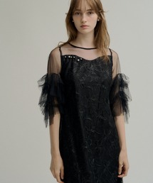 Wandering jacquard dress（ドレス）｜LE'RURE（リルアー）の