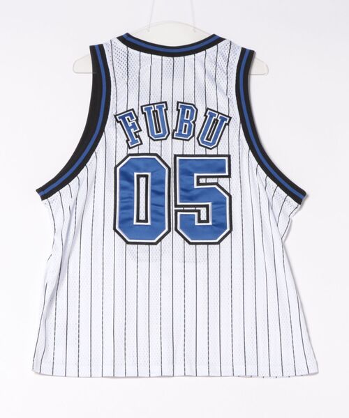 FUBU（ フブ）の「【FUBU/フブ】Basketball Tank Top（タンクトップ・メンズ・ブラック/ミント/ホワイト・XXL/XL/L/M）」の4枚目の写真