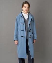 DRESSTERIOR ライトブルー ダッフルコート サイズ36 新品同様 セール】DRESSTERIOR｜ドレステリアのダッフルコート（ブルー