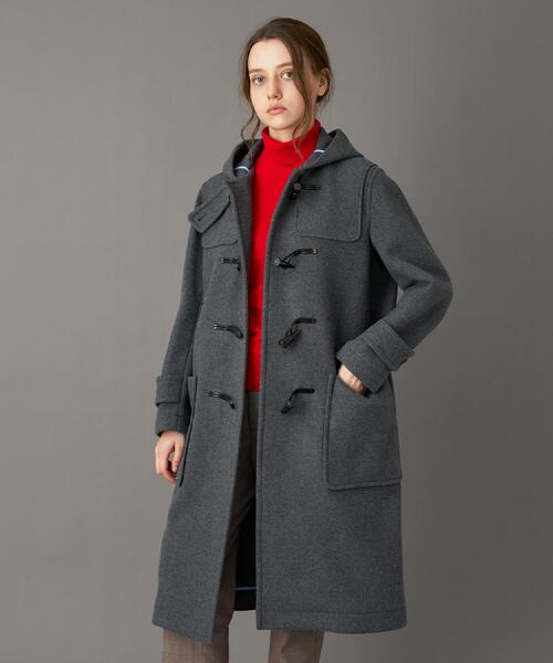 セール】Superfineリサイクルメルトンダッフルコート（ダッフルコート