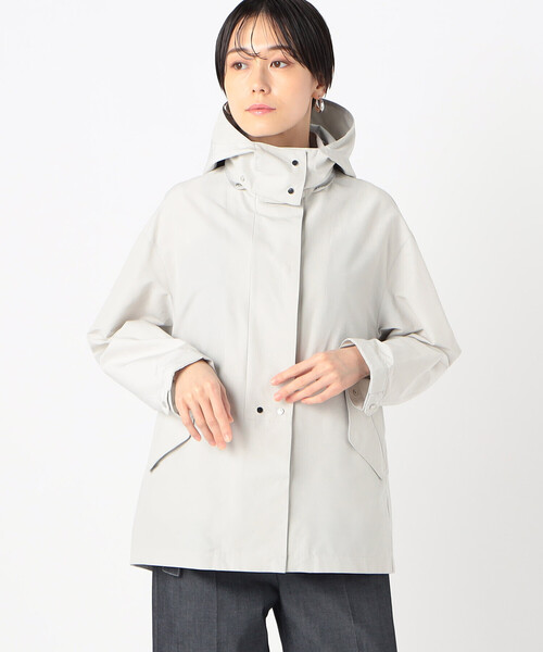 K.T KIYOKO TAKASE（キヨコタカセ）の「コットンナイロングログラン撥水加工 アノラックブルゾン（ブルゾン・レディース・ブラック・9号）」の4枚目の写真