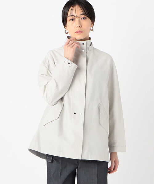 K.T KIYOKO TAKASE（キヨコタカセ）の「コットンナイロングログラン撥水加工 アノラックブルゾン（ブルゾン・レディース・ブラック・9号）」の5枚目の写真