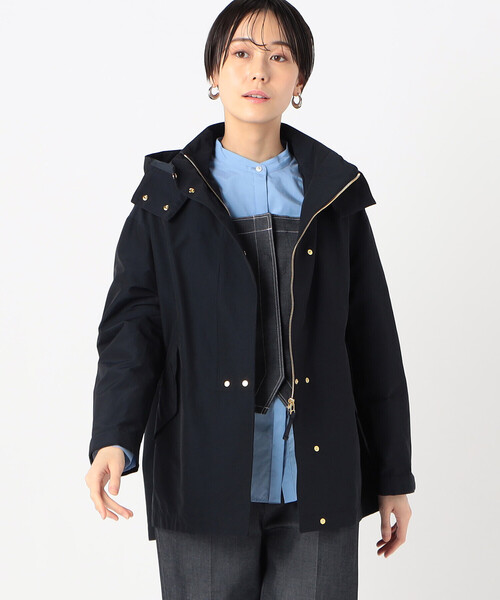 K.T KIYOKO TAKASE（キヨコタカセ）の「コットンナイロングログラン撥水加工 アノラックブルゾン（ブルゾン・レディース・ブラック・9号）」の10枚目の写真