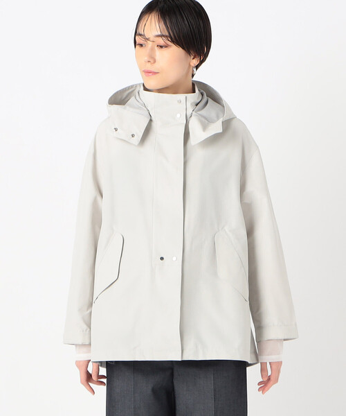 K.T KIYOKO TAKASE（キヨコタカセ）の「コットンナイロングログラン撥水加工 アノラックブルゾン（ブルゾン・レディース・ブラック・9号）」の11枚目の写真