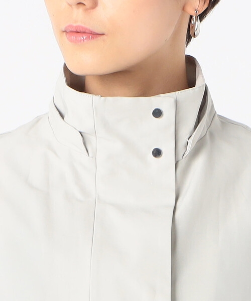 K.T KIYOKO TAKASE（キヨコタカセ）の「コットンナイロングログラン撥水加工 アノラックブルゾン（ブルゾン・レディース・ブラック・9号）」の15枚目の写真