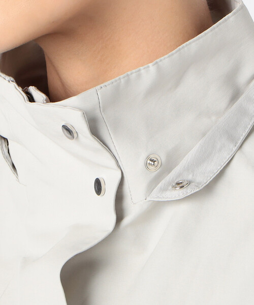 K.T KIYOKO TAKASE（キヨコタカセ）の「コットンナイロングログラン撥水加工 アノラックブルゾン（ブルゾン・レディース・ブラック・9号）」の16枚目の写真