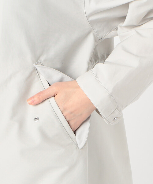 K.T KIYOKO TAKASE（キヨコタカセ）の「コットンナイロングログラン撥水加工 アノラックブルゾン（ブルゾン・レディース・ブラック・9号）」の20枚目の写真