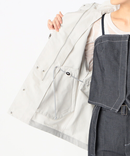 K.T KIYOKO TAKASE（キヨコタカセ）の「コットンナイロングログラン撥水加工 アノラックブルゾン（ブルゾン・レディース・ブラック・9号）」の22枚目の写真