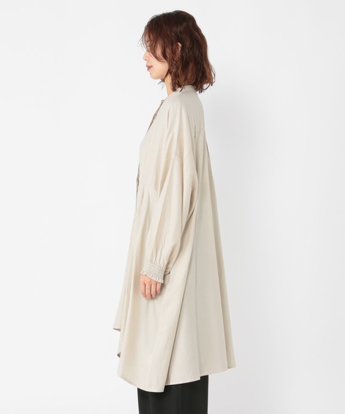 studio CLIP(スタディオクリップ)の「切り替えタックシャツチュニック(チュニック・レディース・ブラウン/カーキ/アイボリー・FREE)」の17枚目の写真