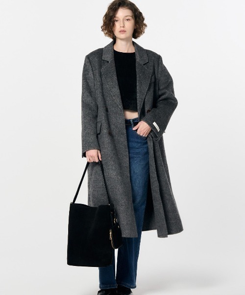GENERAL IDEA（ジェネラルアイデア）の「【GENERAL IDEA】ポーチ付きワンショルダーバッグ / WOMAN ECO SUEDE SHOULDER BAG（ショルダーバッグ・レディース・カーキ/ブラック・FREE）」の8枚目の写真
