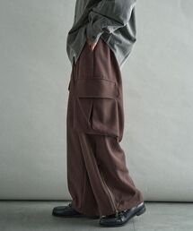 CRAFT STANDARD BOUTIQUE（クラフトスタンダードブティック）の「ダブルジョーゼットカーゴスラックス（その他パンツ）」