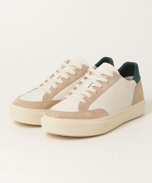 CLAE(クレイ)の「クレイ ウィメンズ LM42 CLAE - MONROE VP モンロー(スニーカー・レディース・グリーン系その他/ホワイト×イエロー・70/60/65/55/50)」の1枚目の写真