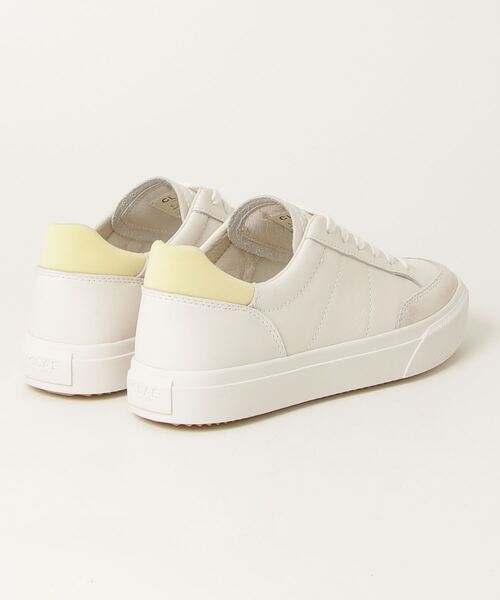 CLAE(クレイ)の「クレイ ウィメンズ LM42 CLAE - MONROE VP モンロー(スニーカー・レディース・グリーン系その他/ホワイト×イエロー・70/60/65/55/50)」の3枚目の写真