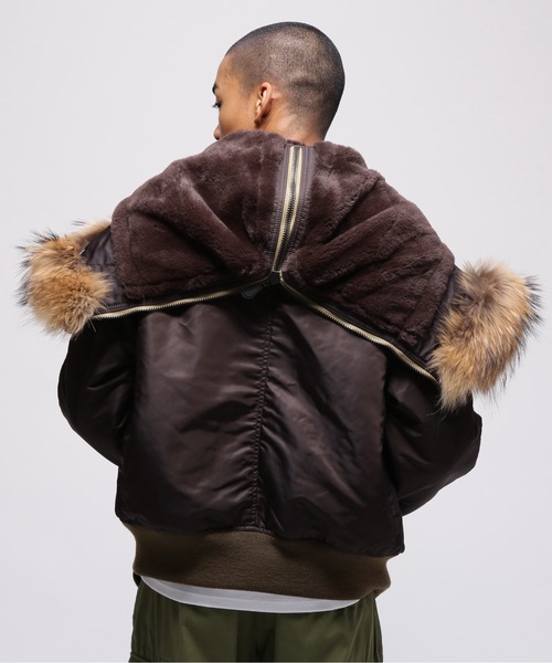 AVIREX アウター Ma-1 n-2b ダウン VINTAGE LINE》N-2B MODIFIED COLOR / N-2B モディファイカラー