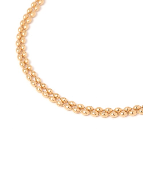 niko and...（ニコアンド）の「ステンレスチェーンマルチネックレス2（ネックレス・レディース・イエロー/グレー・0）」の2枚目の写真