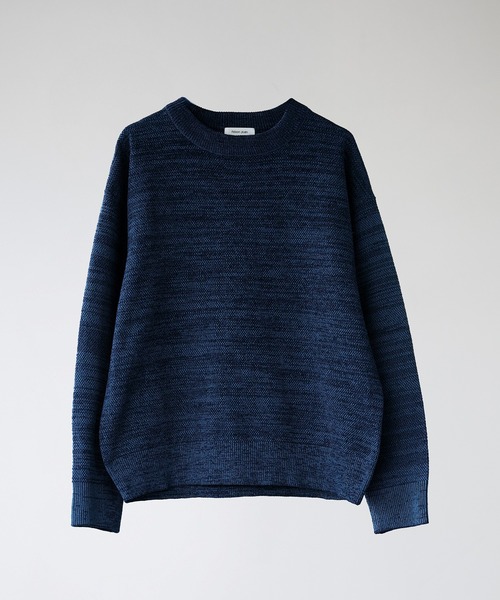 STONE  青 クルーネックセーター STONE ISLAND（ストーン アイランド） クルーネックニット セーター