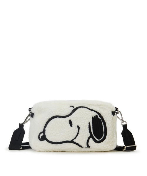 LeSportsac(レスポートサック)の「E/W MOBILE CROSSBODY コージースヌーピーW(ショルダーバッグ・レディース・ホワイト・FREE)」の3枚目の写真