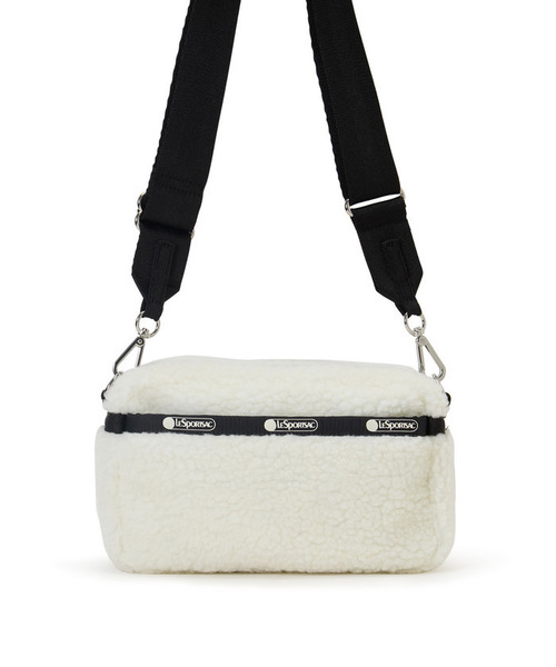 LeSportsac(レスポートサック)の「E/W MOBILE CROSSBODY コージースヌーピーW(ショルダーバッグ・レディース・ホワイト・FREE)」の5枚目の写真