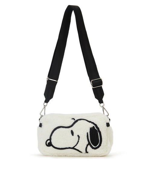 LeSportsac(レスポートサック)の「E/W MOBILE CROSSBODY コージースヌーピーW(ショルダーバッグ・レディース・ホワイト・FREE)」の6枚目の写真