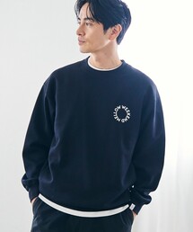 coen（コーエン）の「クリーンプラスロゴクルースウェット【防汚（食品汚れ）、UVカット】（スウェット）」