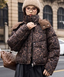 ジャケット/アウター（ブラウン/茶色系・レオパード柄）ファッション