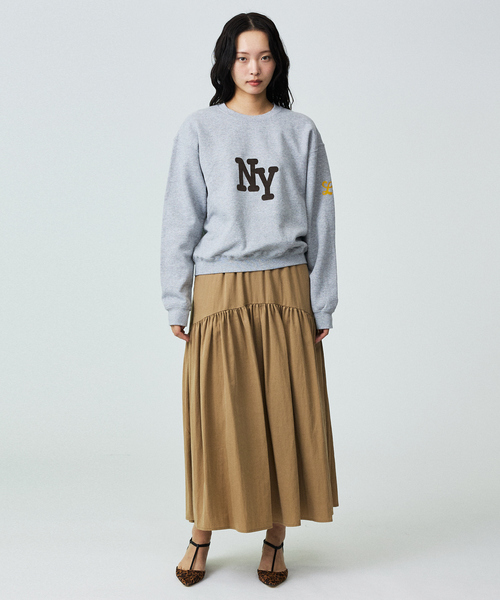 Rouge vif la cle（ルージュヴィフラクレ）の「【Le Melange/ル・メランジュ】テンセルナイロンツイルスカート / セットアップ着用可能【WEB限定】（スカート・レディース・オフホワイト/キャメル・フリー）」の15枚目の写真