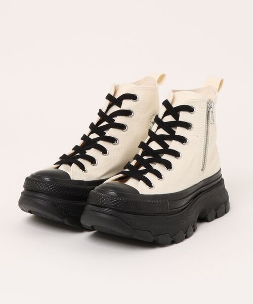 CONVERSE(コンバース)の「【CONVERSE】コンバース ALL STAR TREKWAVE Z HI(オールスター トレックウェーブ Z HI)(スニーカー・レディース・ブラック×ブラック/ホワイト×ブラック・4/4.5/5/5.5)」の1枚目の写真