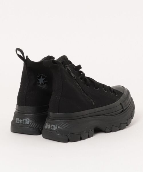 CONVERSE(コンバース)の「【CONVERSE】コンバース ALL STAR TREKWAVE Z HI(オールスター トレックウェーブ Z HI)(スニーカー・レディース・ブラック×ブラック/ホワイト×ブラック・4/4.5/5/5.5)」の3枚目の写真
