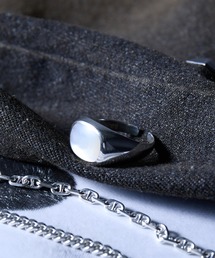 MAISON CLUB（メゾンクラブ）の「【MAISON CLUB】KAY RING Type-Oval Free Size/フリーサイズ/シルバ－925/Silver925 KUN（リング）」