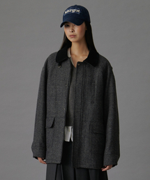 TTUDEMENT（トュードメント）の「80年代 英国製 ハンティングジャケット チャコール（ミリタリージャケット）」