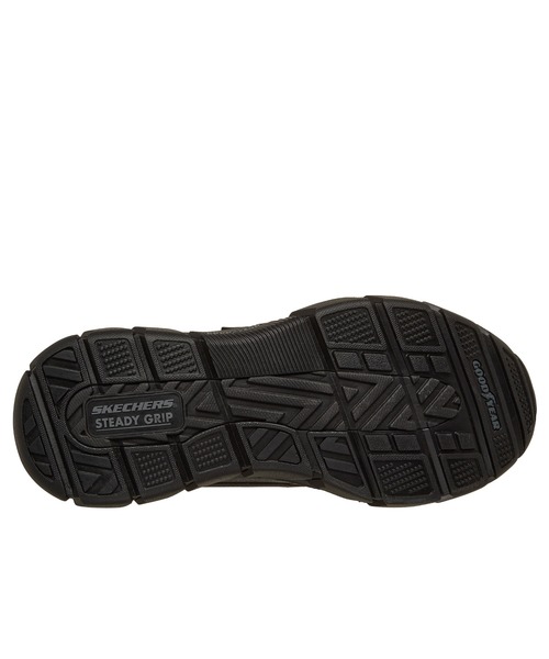 SKECHERS(スケッチャーズ)の「ジョンディア:スケッチャーズ スリップインズ リスペクテッド - ラングドン(ブーツ・メンズ・ブラック/カーキブラウン・25cm/26cm/27cm)」の6枚目の写真