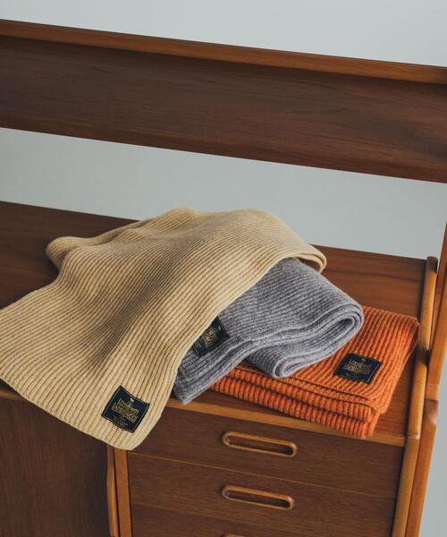 URBAN RESEARCH DOORS（アーバンリサーチドアーズ）の「ハミルトンリブストール（ストール/ショール・レディース・イエロー/オレンジ/グレー系その他・ONE）」の11枚目の写真