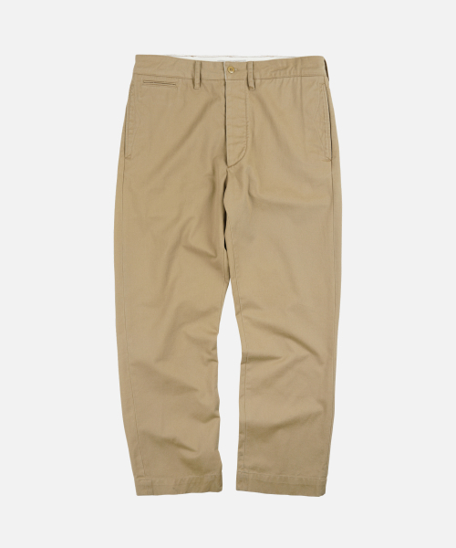 FRIZMWORKS(フリズムワークス)の「WASHED OFFICER CHINO PANTS _ BEIGE(その他パンツ・メンズ・その他・X-LARGE/SMALL/MEDIUM/LARGE)」の3枚目の写真