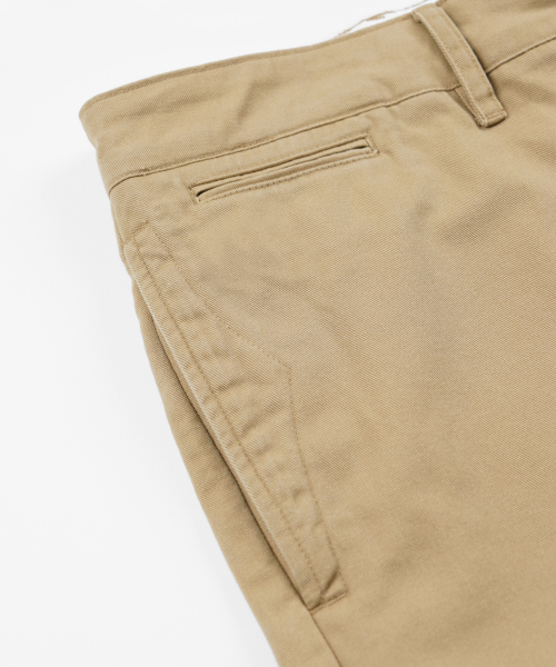 FRIZMWORKS(フリズムワークス)の「WASHED OFFICER CHINO PANTS _ BEIGE(その他パンツ・メンズ・その他・X-LARGE/SMALL/MEDIUM/LARGE)」の6枚目の写真